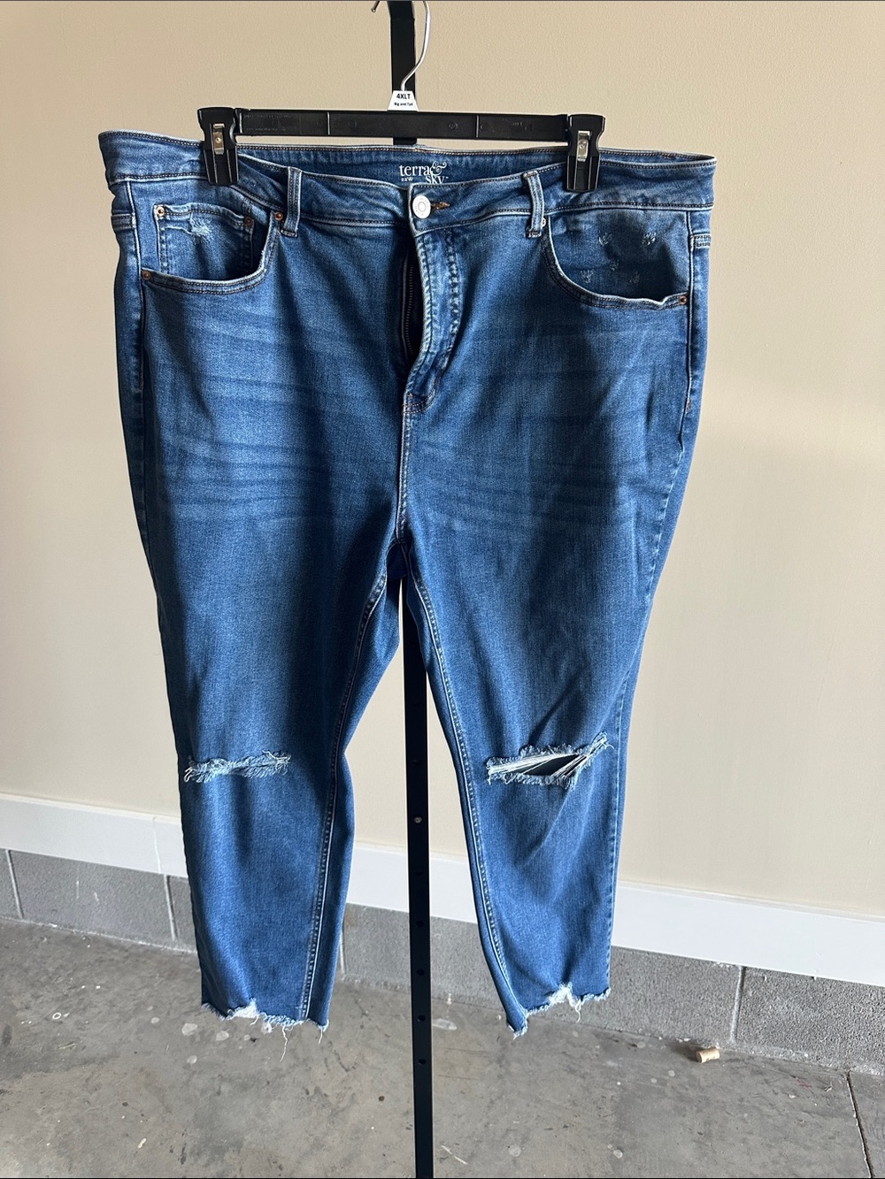 Terra & Sky Skinny Jeans size 22W Womens